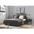 POLSTERBETT Matratze, Lattenrost Dunkelgrau 200/200 cm  - Hellbraun/Dunkelgrau, Design, Holz/Textil (200/200cm) - Johann Jakob