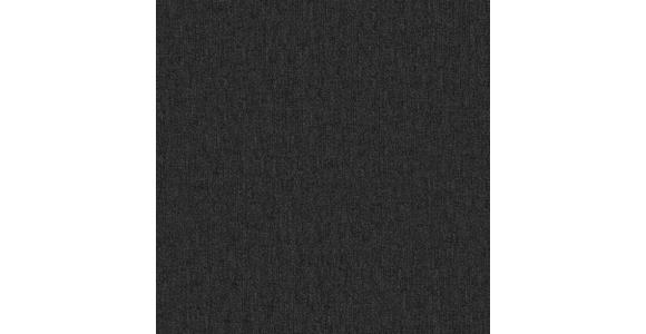 ECKSOFA Schwarz Flachgewebe  - Schwarz, KONVENTIONELL, Kunststoff/Textil (235/280cm) - Carryhome