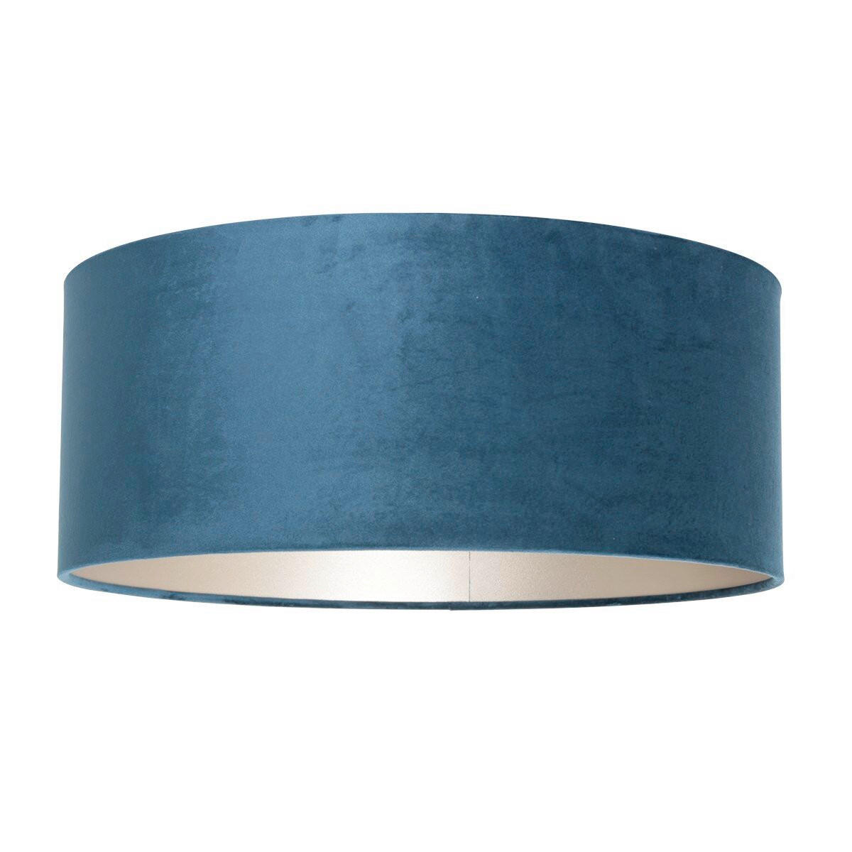 STEHLEUCHTE - Blau/Schwarz, Trend, Textil/Metall (50/173/70cm)