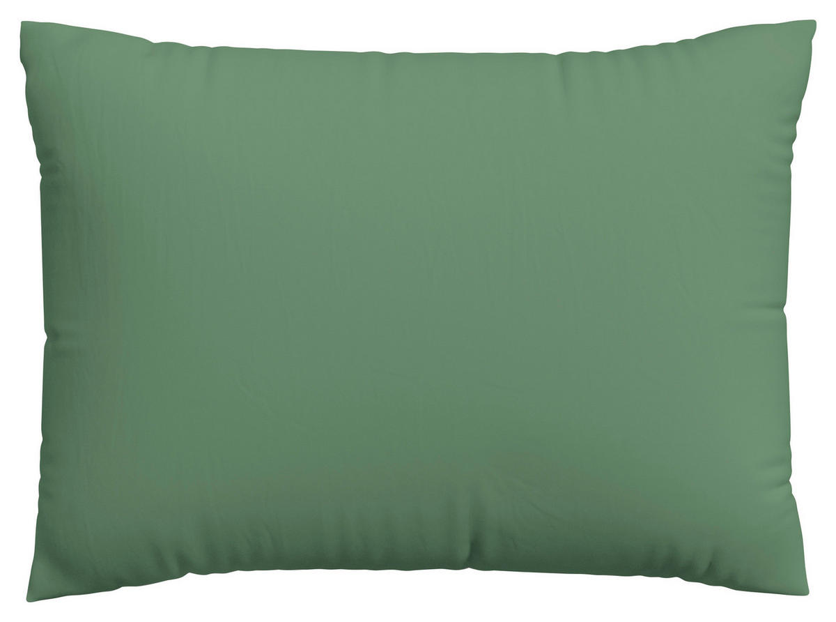 KOPFPOLSTERBEZUG EASY JERSEY 60/80 cm  - Grün, Basics, Textil (60/80cm) - Schlafgut