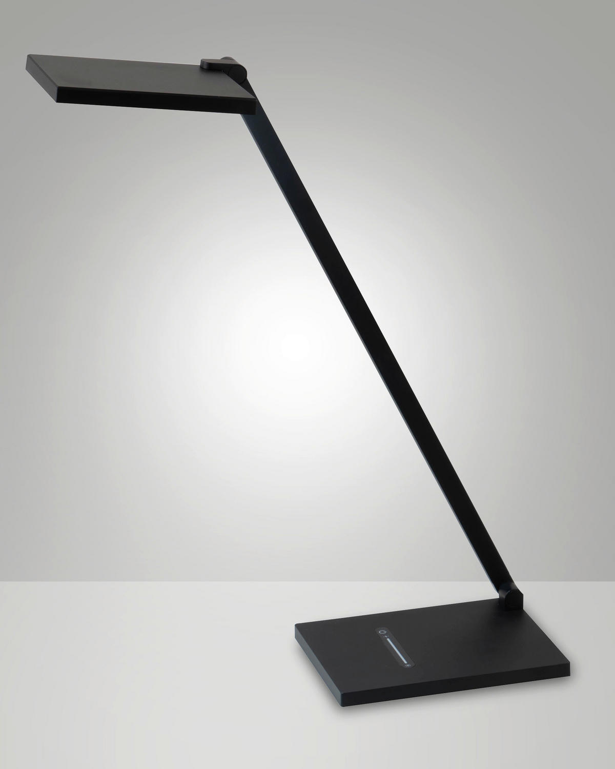 LED-SCHREIBTISCHLEUCHTE Zermatt 16/12/58 cm   - Schwarz, Design, Metall (16/12/58cm) - Fabas Luce