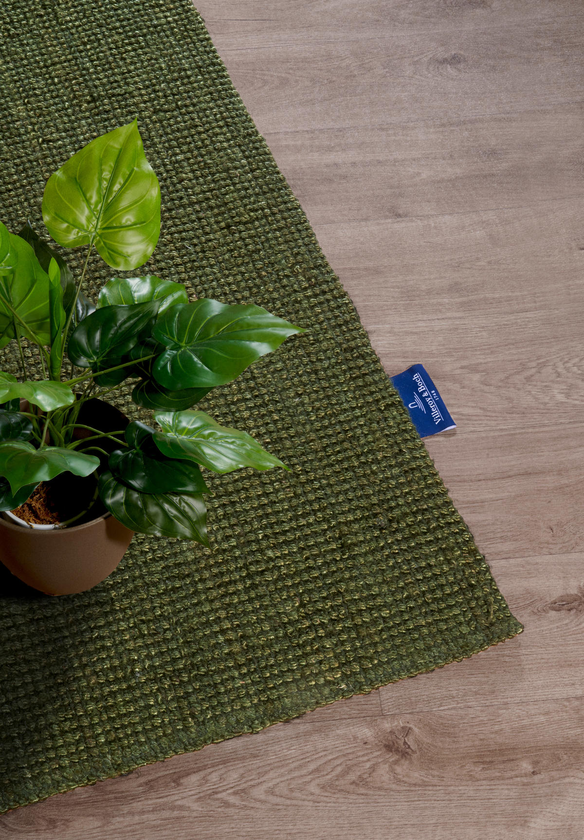 LÄUFER 80/200 cm Kollektion 1791  - Waldgrün, Basics, Textil (80/200cm) - Villeroy & Boch