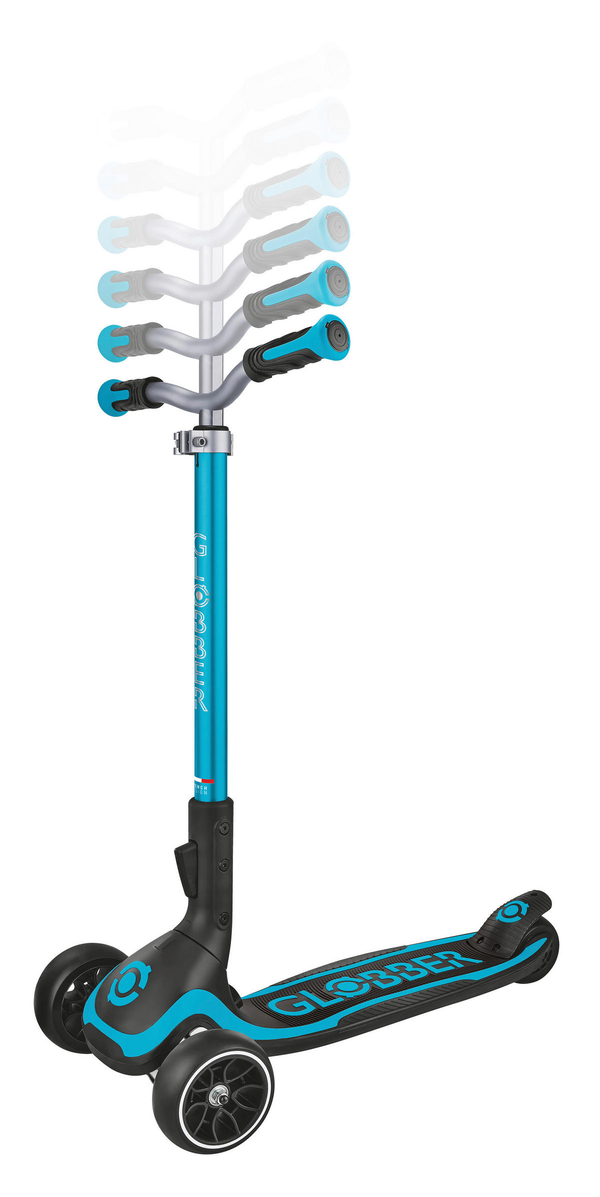 KINDERSCOOTER ULTIMUM  - Blau, Basics, Kunststoff/Metall (39.5/101/63cm) - GLOBBER