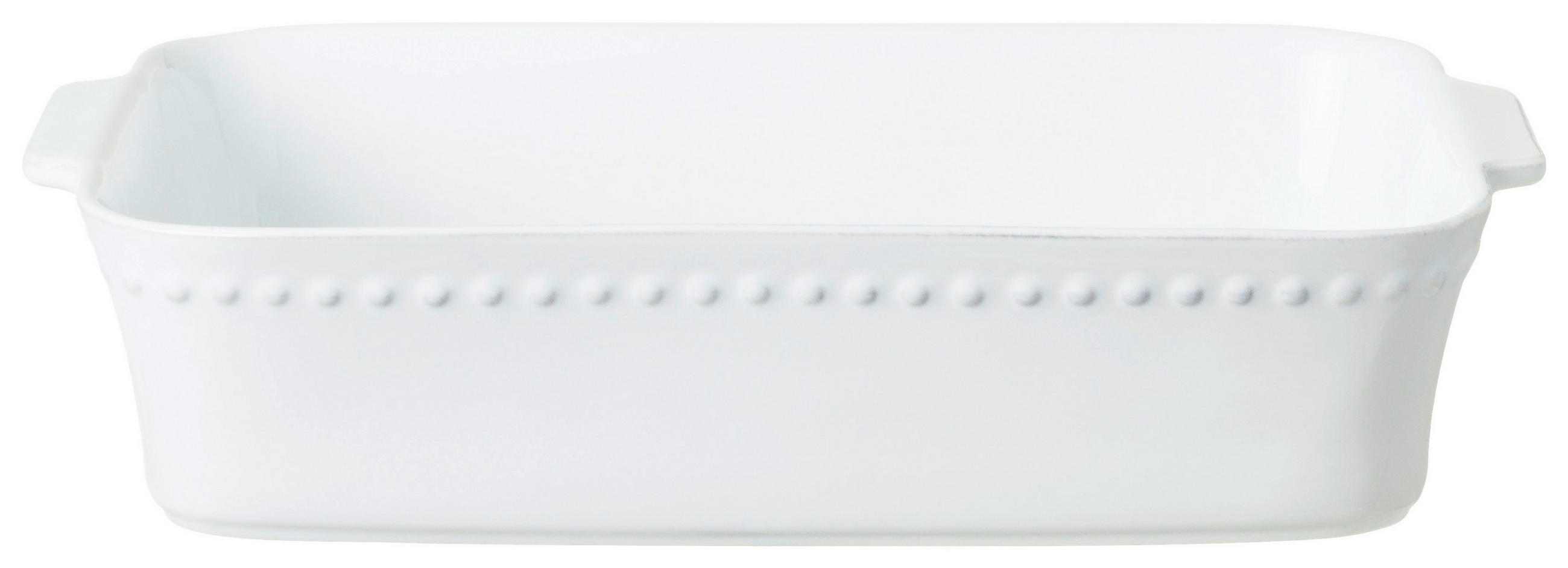 AUFLAUFFORM Keramik Feinsteinzeug  - Weiß Hochglanz, Basics, Keramik (38,3/24,1/8,3cm) - Costa Nova