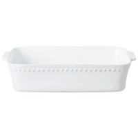 AUFLAUFFORM Keramik Feinsteinzeug  - Weiß Hochglanz, Basics, Keramik (38,3/24,1/8,3cm) - Costa Nova