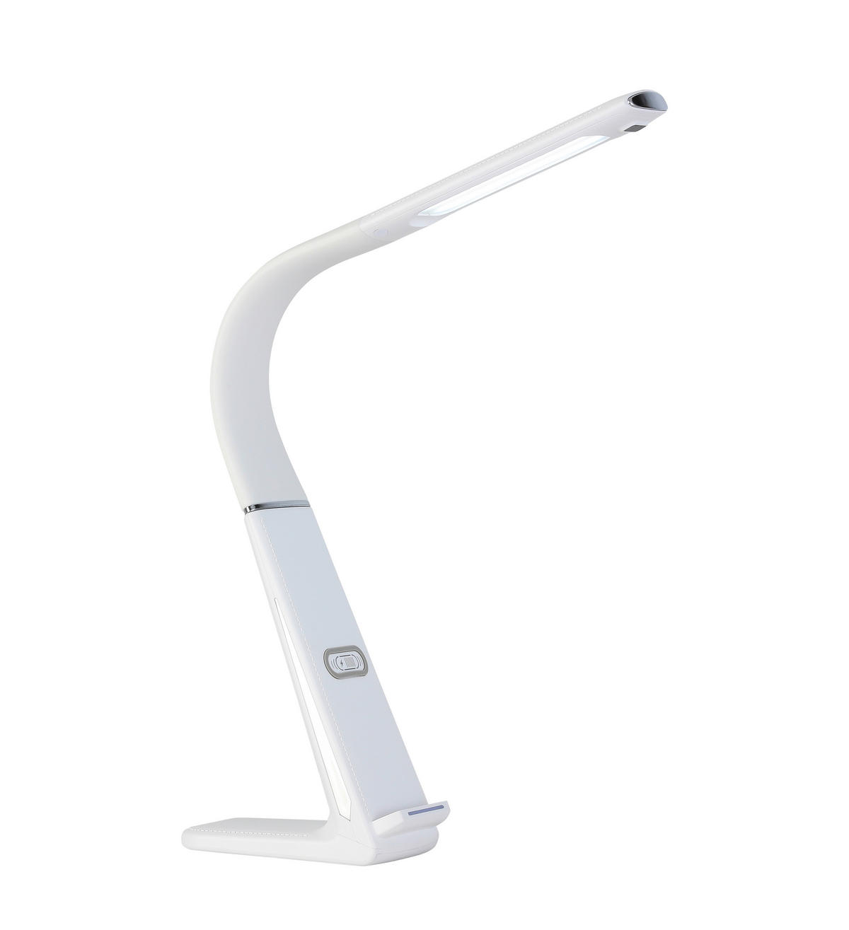 LED LAMPA NA PSACÍ STŮL, ovládání gesty, 6,5/13/48 cm - bílá, Basics, plast (6,5/13/48cm) - Novel