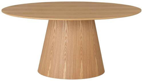 ESSTISCH Eiche furniert oval Eichefarben  - Eichefarben, MODERN, Holz/Holzwerkstoff (160/90/76cm) - MID.YOU