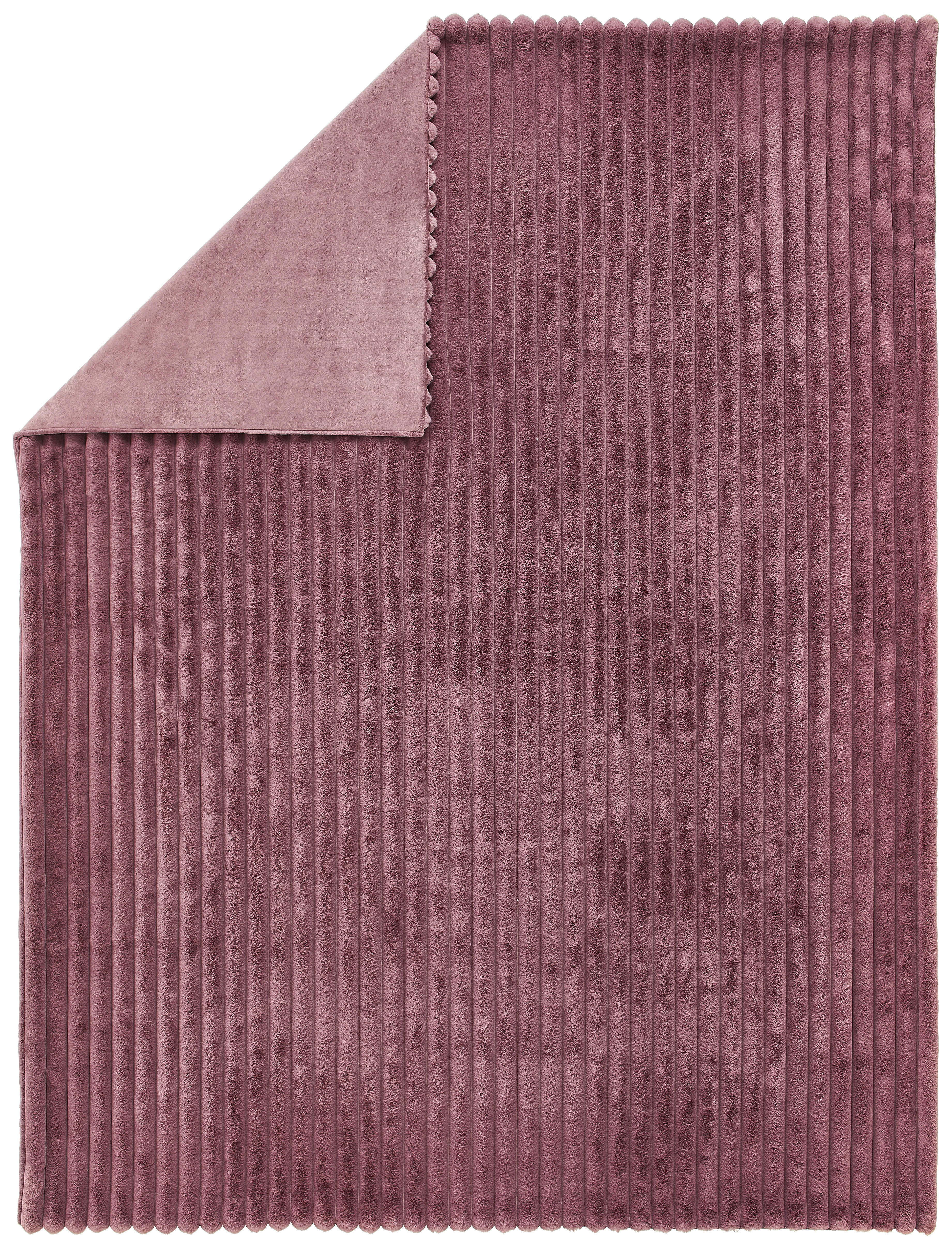 FLEECEDECKE Zuzana 150/200 cm  - Mauve, KONVENTIONELL, Textil (150/200cm) - Novel