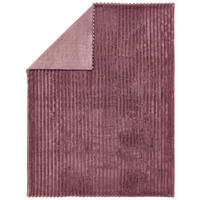 FELLDECKE Zuzana 150/200 cm  - Mauve, KONVENTIONELL, Textil (150/200cm) - Novel