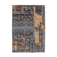 LÄUFER 75/150 cm Blaze 500 Multi / Blau Blau, Multicolor  - Blau/Multicolor, KONVENTIONELL, Textil (75/150cm)