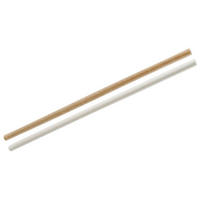 PAI DE BĂUT - maro/alb, Basics, hârtie (24cm) - Fackelmann