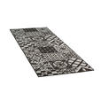 WEBTEPPICH 80/150 cm Schwarz  - Schwarz, Design, Kunststoff/Textil (80/150cm) - Novel