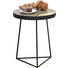 BEISTELLTISCH in Metall, Holzwerkstoff 40 40 50 cm - Schwarz/Weiß, Trend, Holzwerkstoff/Metall (40 40 50cm) - Ambia Home BEISTELLTISCH in Metall, Holzwerkstoff 40 40 50 cm - Schwarz/Weiß, Trend, Holzwerkstoff/Metall (40 40 50cm) - Ambia Home