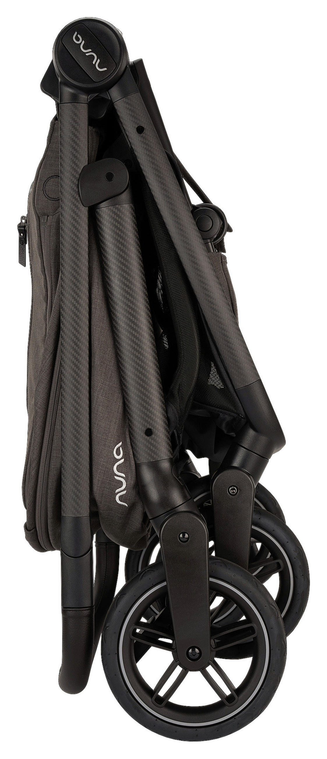 KINDERWAGEN Swiv  - Schwarz/Grau, Basics, Textil/Metall (94/54/103cm) - Nuna