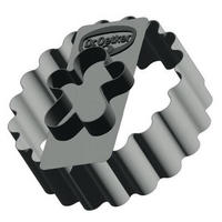 LINZER-KEKSAUSSTECHER - Edelstahlfarben, Basics, Metall - Dr.Oetker