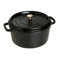 SCHMORTOPF Staub - LA COCOTTE 6,7 L  - Schwarz, Basics, Metall (28cm) - Staub
