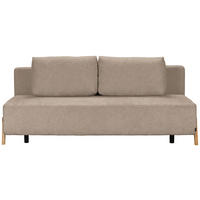 SCHLAFSOFA in Textil Beige  - Beige/Naturfarben, Design, Holz/Textil (211/88/102cm) - Niels Andersson