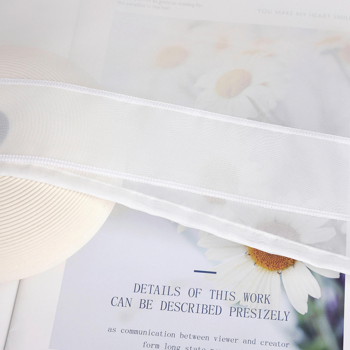 FALTROLLO  transparent  140/140 cm    - Weiß Hochglanz, Basics, Textil (140/140cm) - Joyswahl