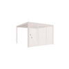 PERGOLA-SEITENTEIL 123/235/10 cm   - Weiß, Basics, Metall (123/235/10cm) - WEIDE