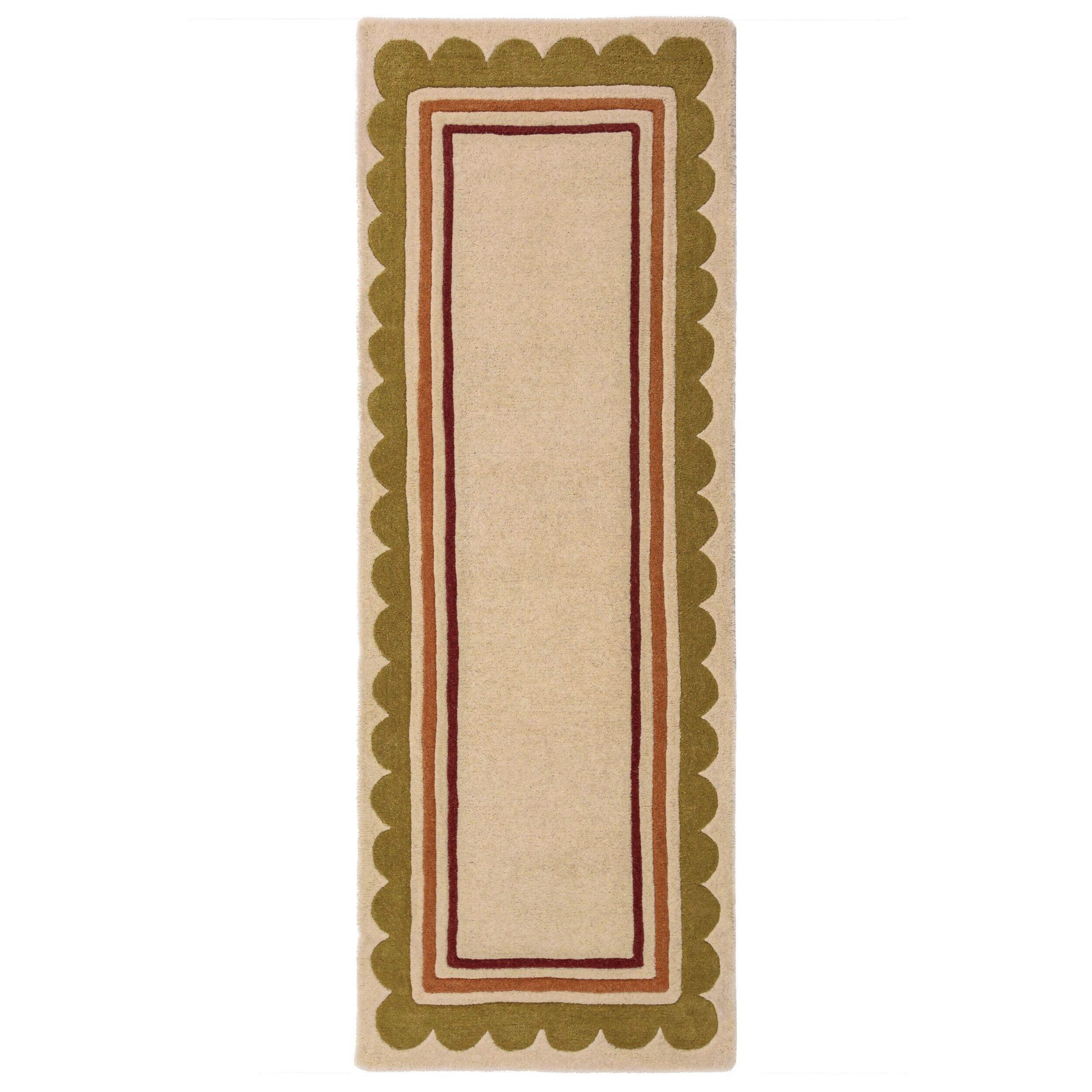 WOLLTEPPICH 80/230 cm Lois Grün rechteckig  - Grün, Basics, Textil (80/230cm) - Flair Rugs