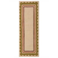 WOLLTEPPICH 80/230 cm Lois Grün rechteckig  - Grün, Basics, Textil (80/230cm) - Flair Rugs