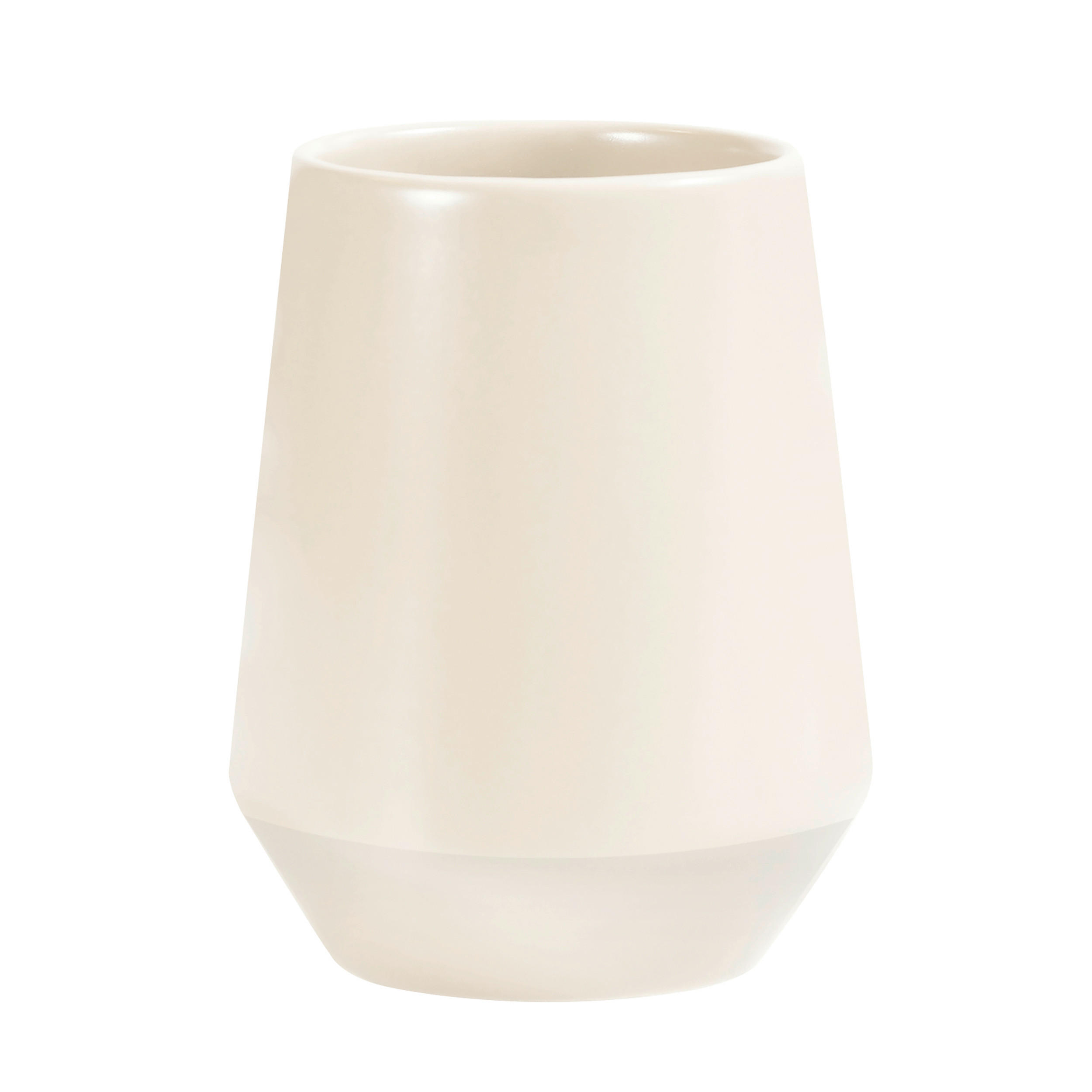 ZAHNBÜRSTENHALTER Keramik  - Ecru, Basics, Keramik (9/11,5cm) - Spirella
