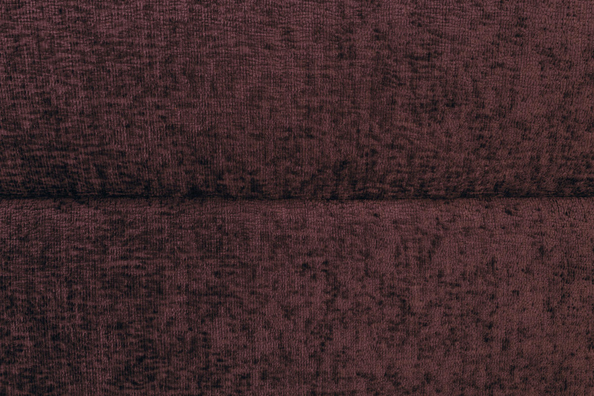 BOXSPRINGBETT 140/200 cm  in Dunkelrot  - Schwarz/Dunkelrot, Design, Textil/Metall (140/200cm) - Esposa