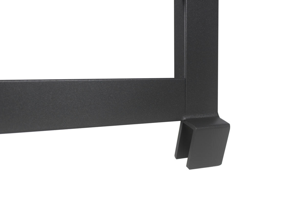 RÜCKENLEHNE 58,5/2,5/53,5 cm  Aluminium  - Anthrazit/Hellgrau, MODERN, Textil/Metall (58,5/2,5/53,5cm) - Ambia Garden