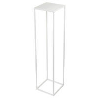 BLUMENSTÄNDER Metall  - Weiß, Basics, Metall (19/77/19cm)