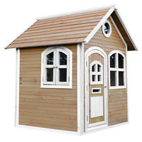 SPIELHAUS 137/175/151 cm SPIELHAUS JULIA  - Braun/Weiß, Basics (137/175/151cm) - Ambia Garden