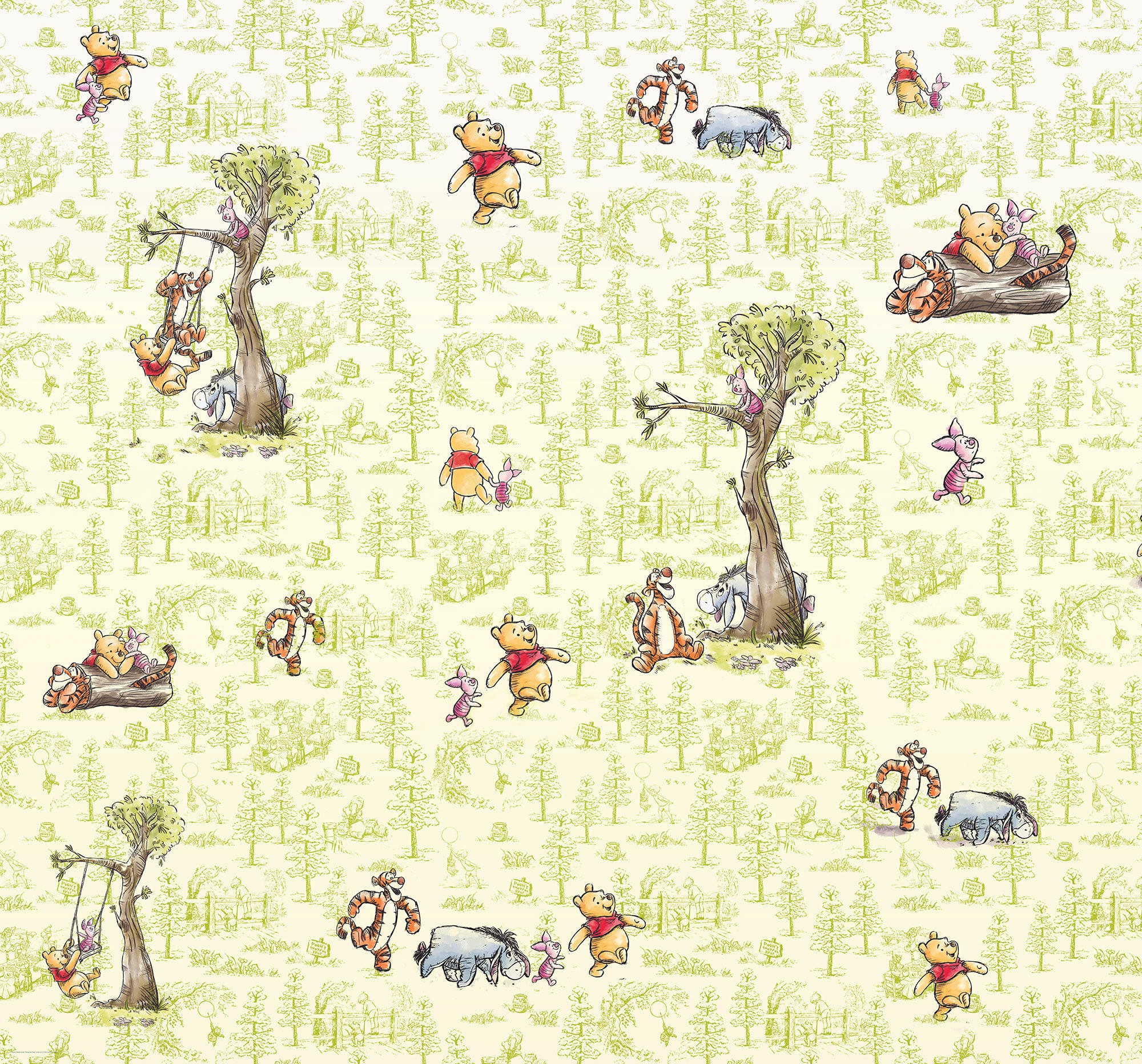 FOTOTAPETE  - Multicolor, Trend, Textil (300/280cm) - Xora