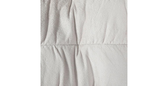 ECKSOFA Weiß Plüsch  - Schwarz/Weiß, KONVENTIONELL, Kunststoff/Textil (265/170cm) - Carryhome