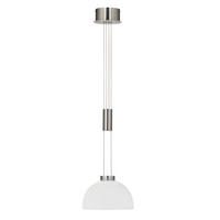 LED-HÄNGELEUCHTE 25/100 cm  - Opal, Design, Glas (25/100cm)