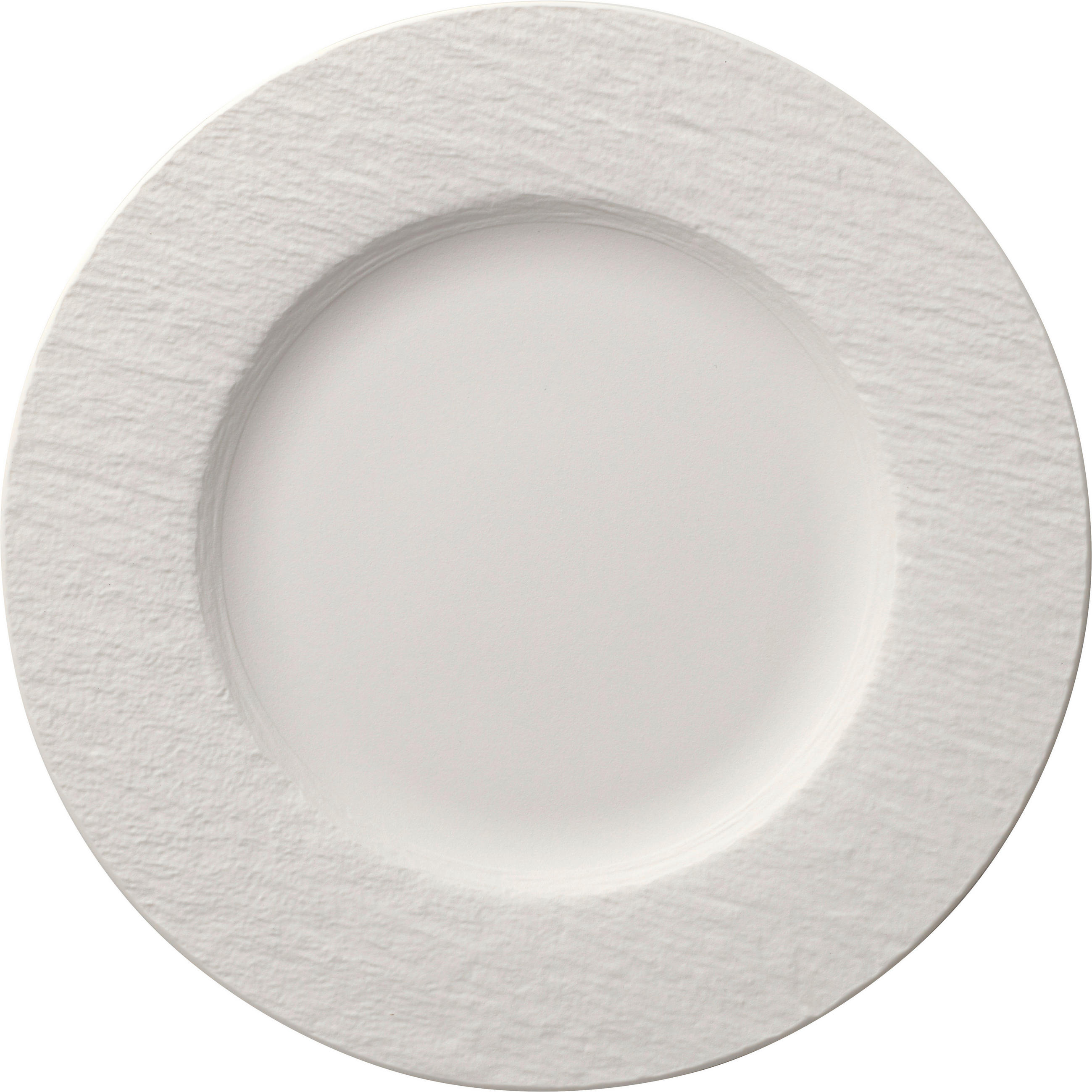 SPEISETELLER Manufacture Rock Blanc 27 cm - Weiß, Design, Keramik (27cm) - Villeroy & Boch