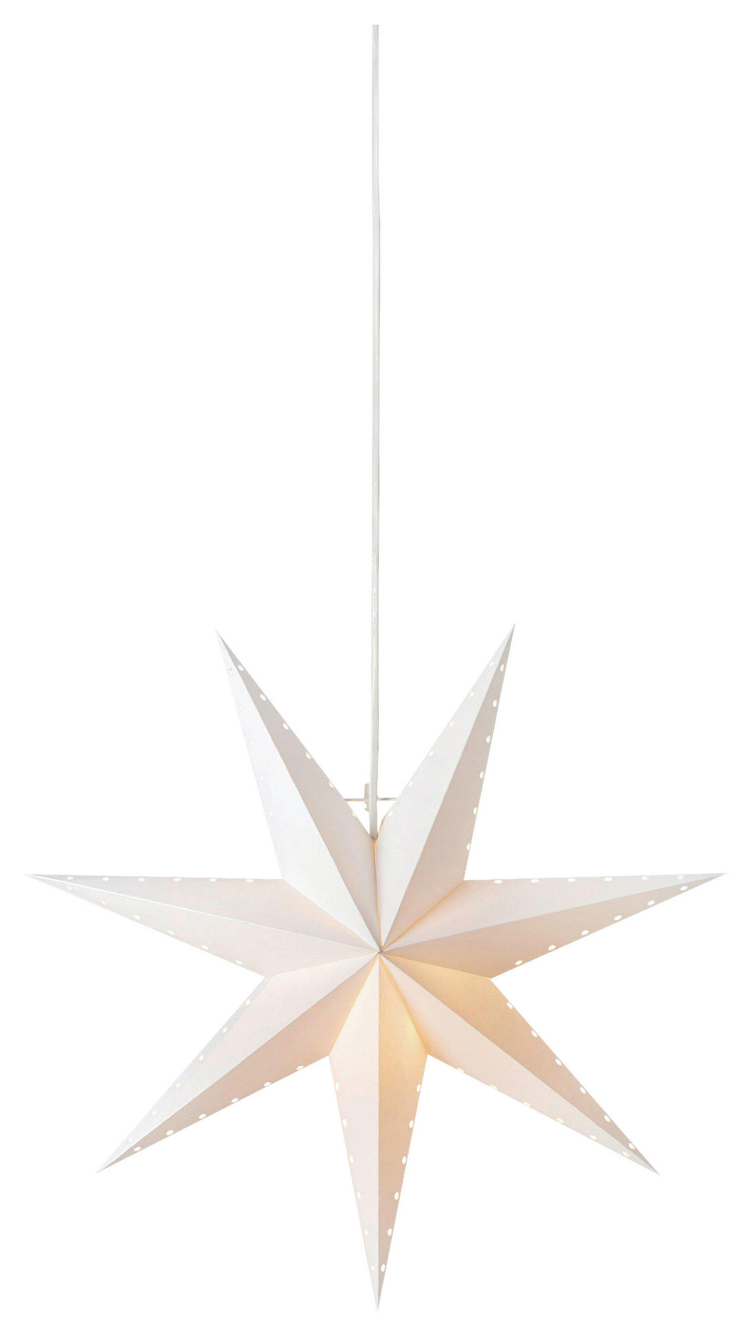 DEKOSTERN LIVELY  - Weiß, Basics, Papier (45/45/16cm) - Markslöjd