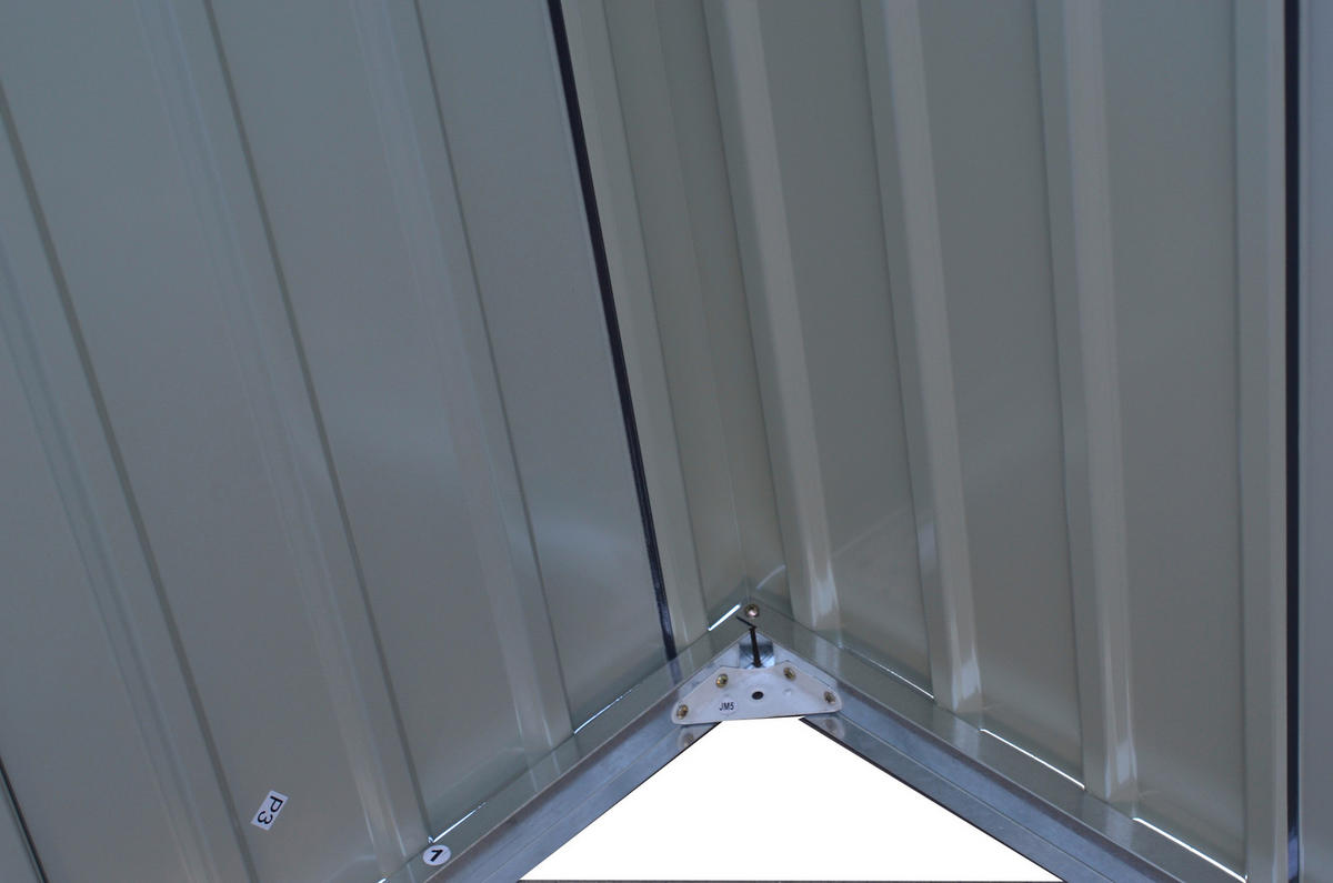 GERÄTESCHRANK 176/130/105 cm  - Anthrazit, MODERN, Metall (176/130/105cm) - Homezone