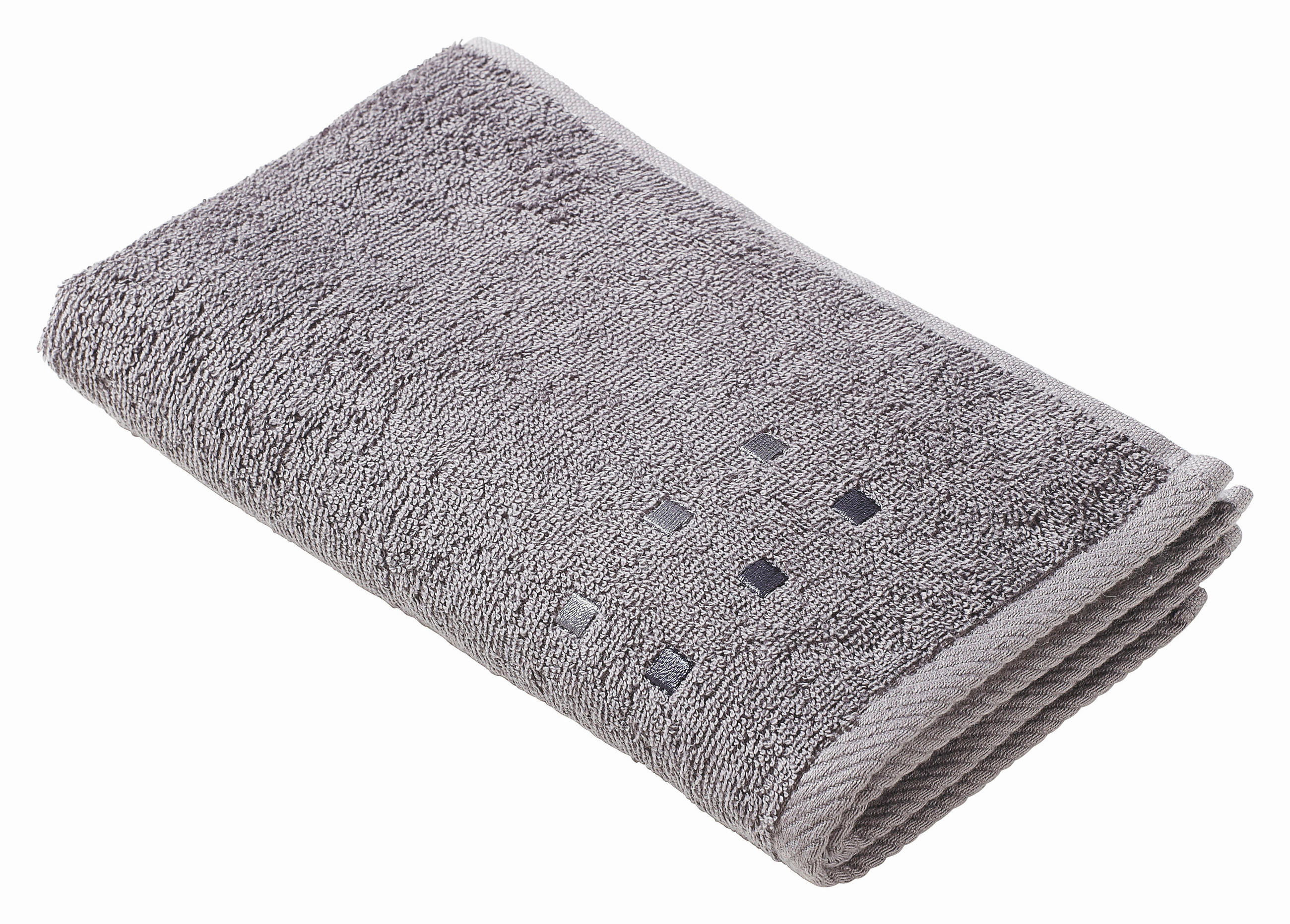 GÄSTETUCH Quattro Silberfarben 4-teilig 30/50 cm  - Silberfarben, Basics, Textil (30/50cm) - Esposa