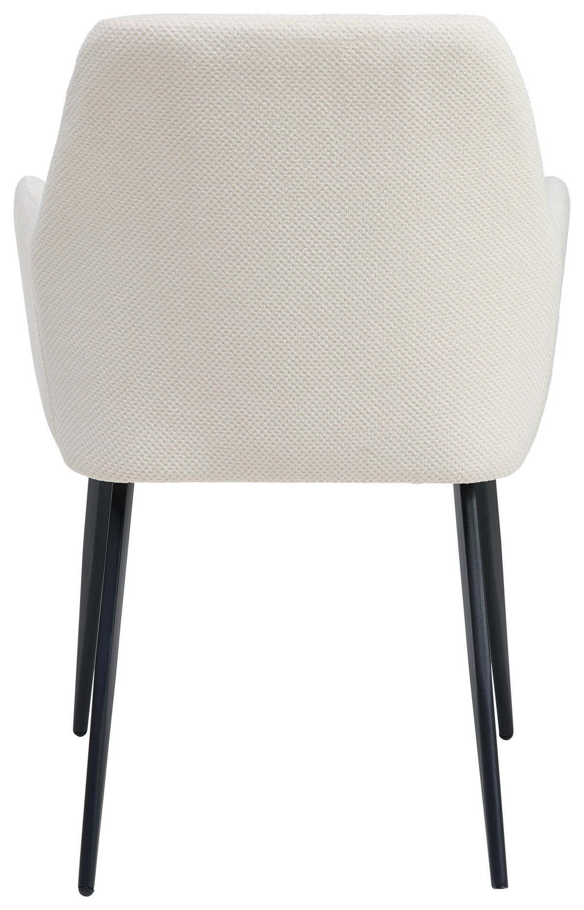 ŽIDLE S PODRUČKAMI, železo, tkaná látka, béžová, černá - černá/béžová, Lifestyle, kov/textil (56/87/60cm) - MID.YOU