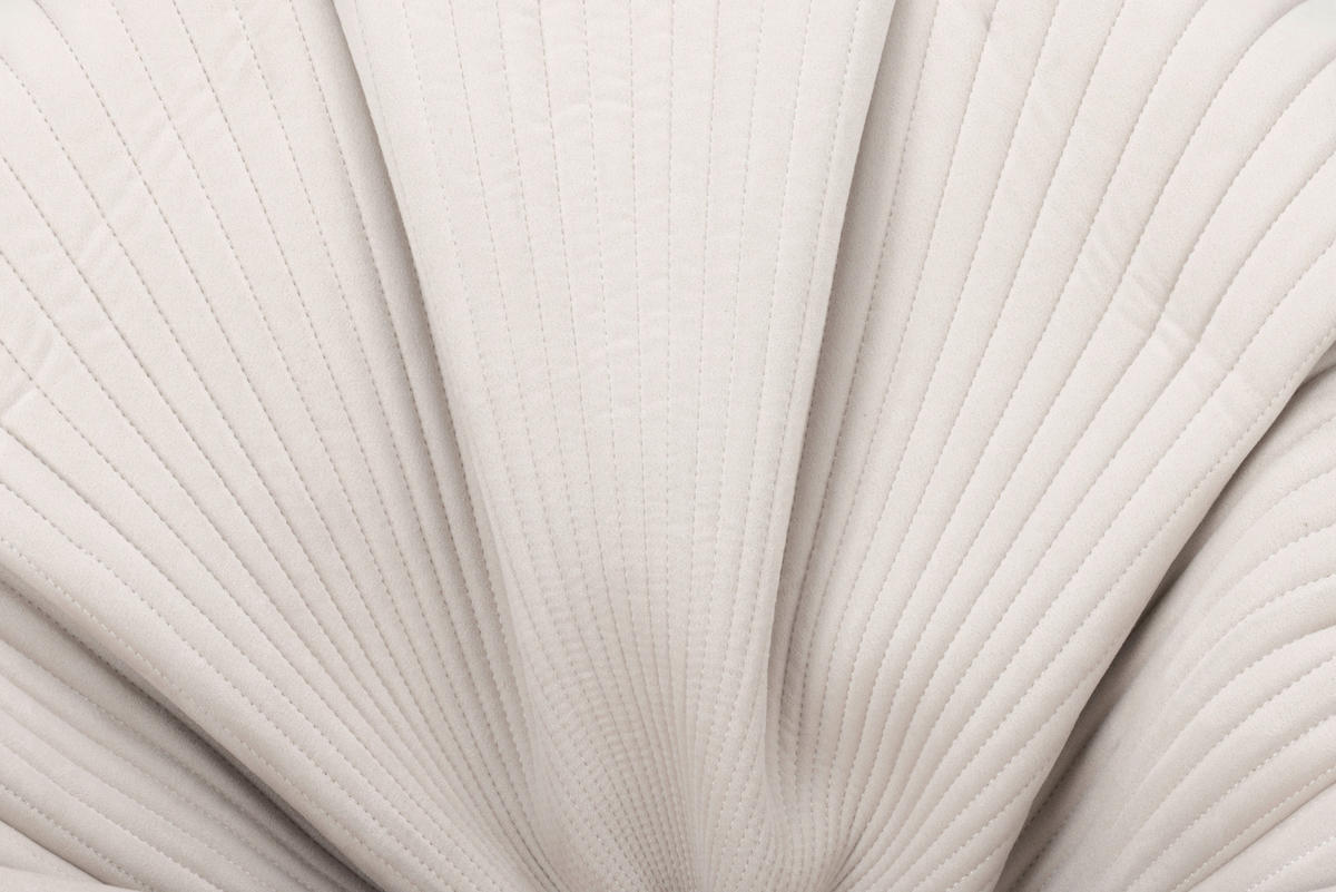 DESIGN-FOTEL - bézs/ezüst, Trend, műanyag/textil (78,5/79/86cm) - Ambia Home