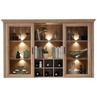 BUFFETAUFSATZ in Eichefarben - Eichefarben, Design, Holzwerkstoff/Metall (166/103/42cm) - MID.YOU