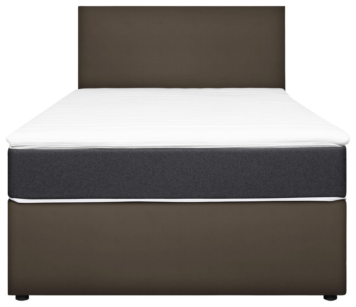 BOXBETT 140/200 cm  in Anthrazit, Grau  - Anthrazit/Grau, Konventionell, Holz/Holzwerkstoff (140/200cm) - MID.YOU