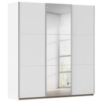 ORMAR S KLIZNIM VRATIMA bijela   - bijela, Trend, drvni materijal/metal (196/210/59cm) - Rauch Möbel
