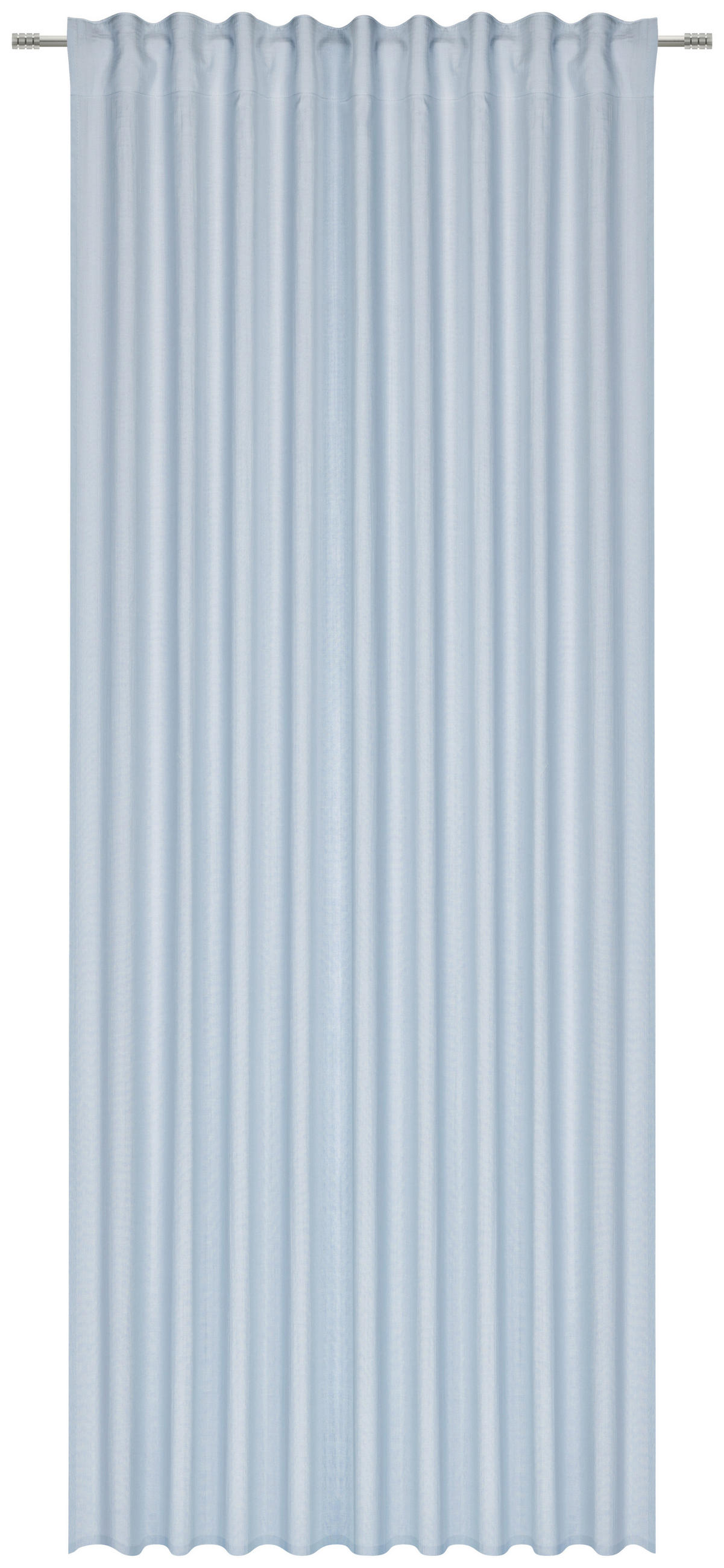 FERTIGVORHANG  blickdicht   135/255 cm  - Hellblau, Basics, Textil (135/255cm) - Esposa