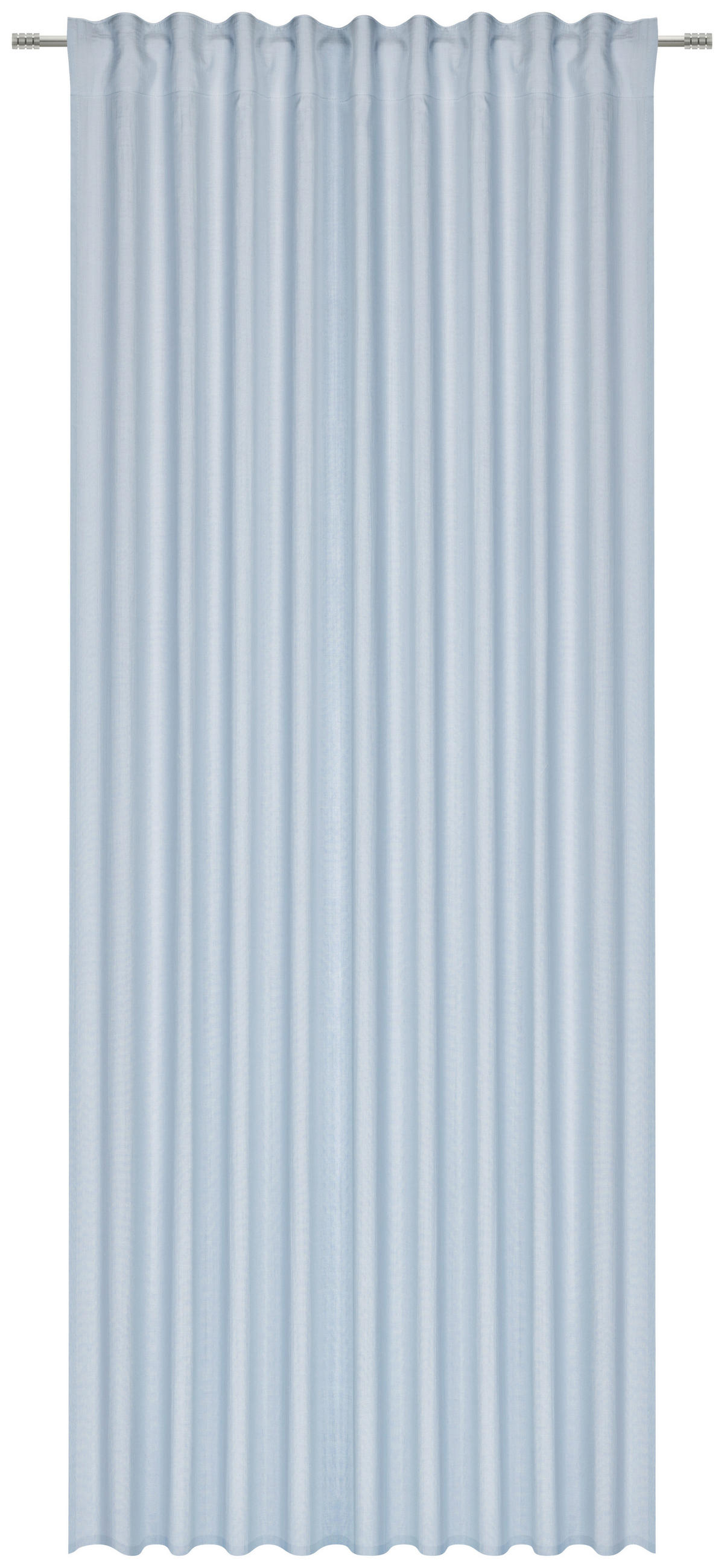 FERTIGVORHANG  blickdicht   135/255 cm  - Hellblau, Basics, Textil (135/255cm) - Esposa