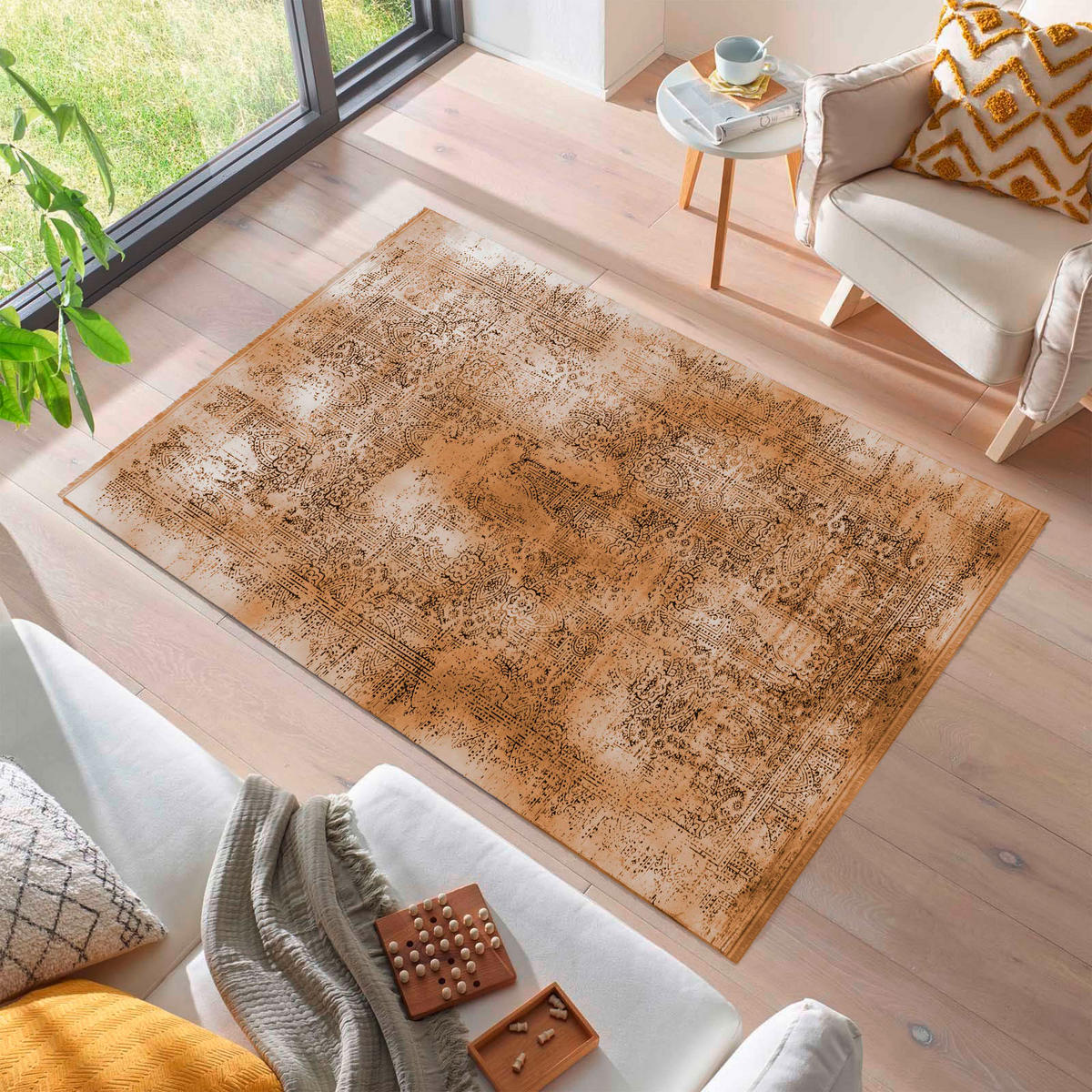 LÄUFER 80/250 cm Elite  - Kupferfarben, Design, Textil (80/250cm) - Novel