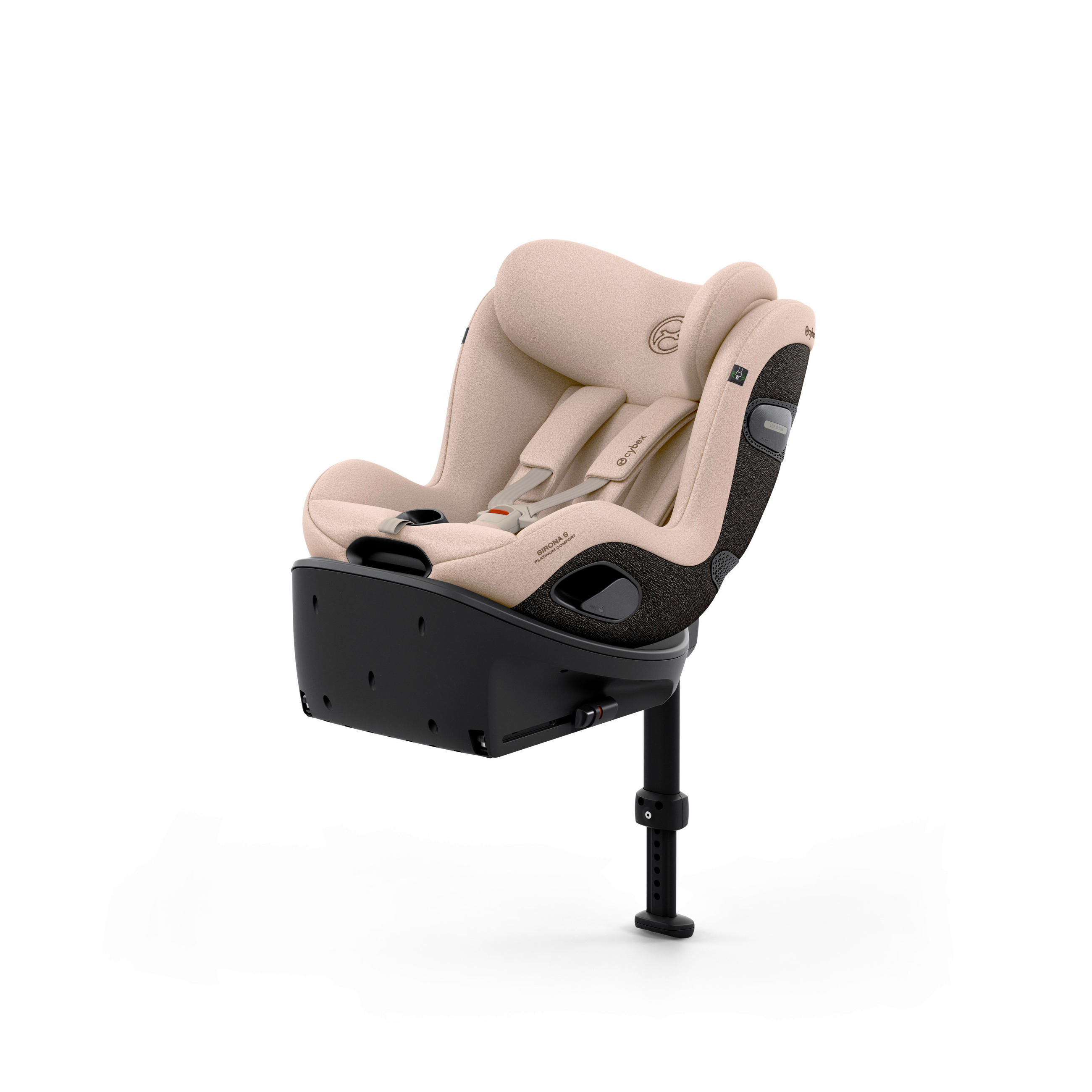 REBOARDER-KINDERSITZ Sirona S Cozy Beige  - Beige, Basics, Kunststoff/Textil (53/45,5/49,5cm) - cybex PLATINUM