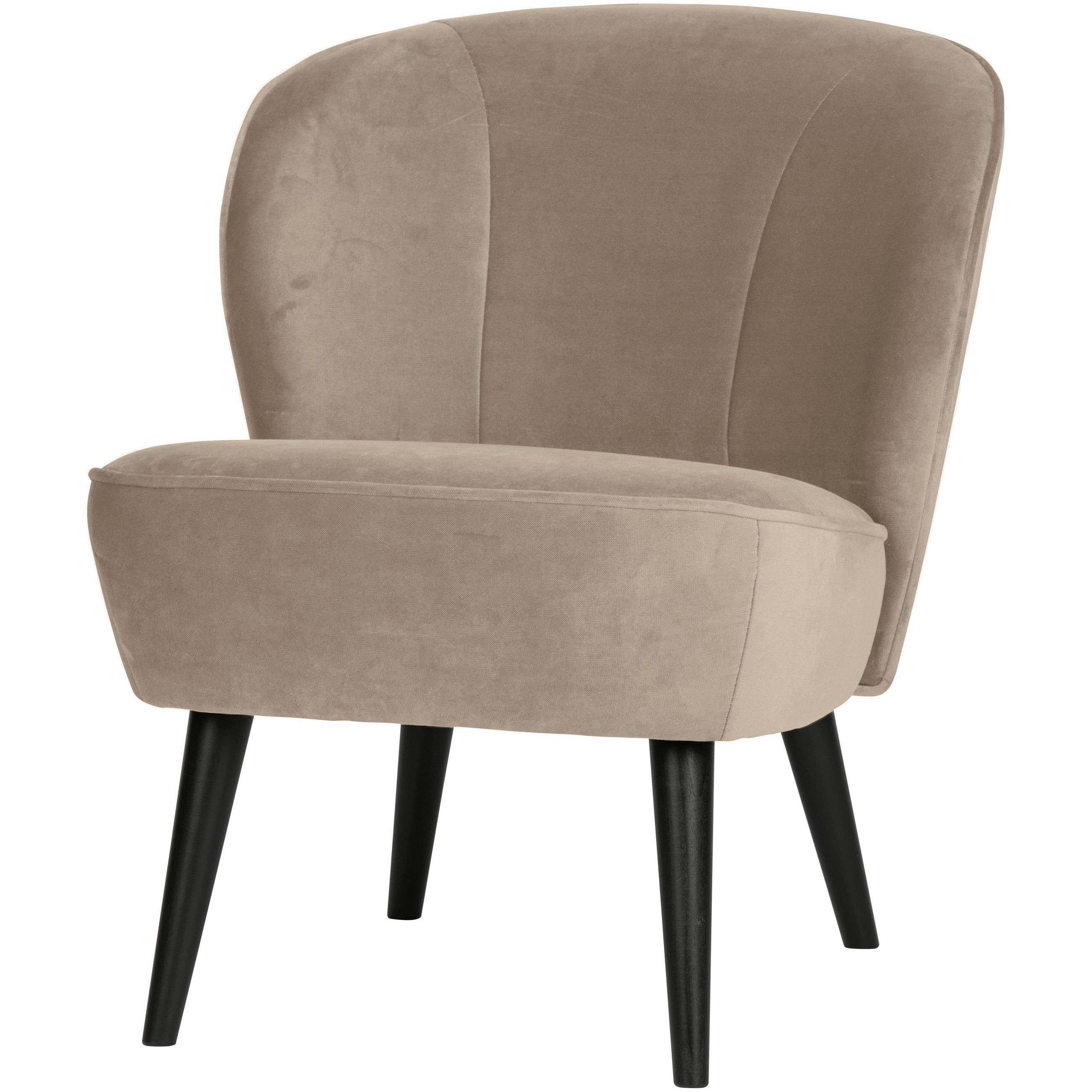 Livetastic Sessel Sara Khaki 59x71x70 cm