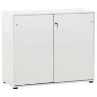 AKTENSCHRANK Weiß  - Weiß, MODERN, Holzwerkstoff (100,1/83,6/41cm) - MID.YOU