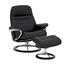 RELAXSESSELSET in Leder Schwarz - Schwarz, Natur, Leder/Holz (92/105/80cm) - Stressless RELAXSESSELSET in Leder Schwarz - Schwarz, Natur, Leder/Holz (92/105/80cm) - Stressless
