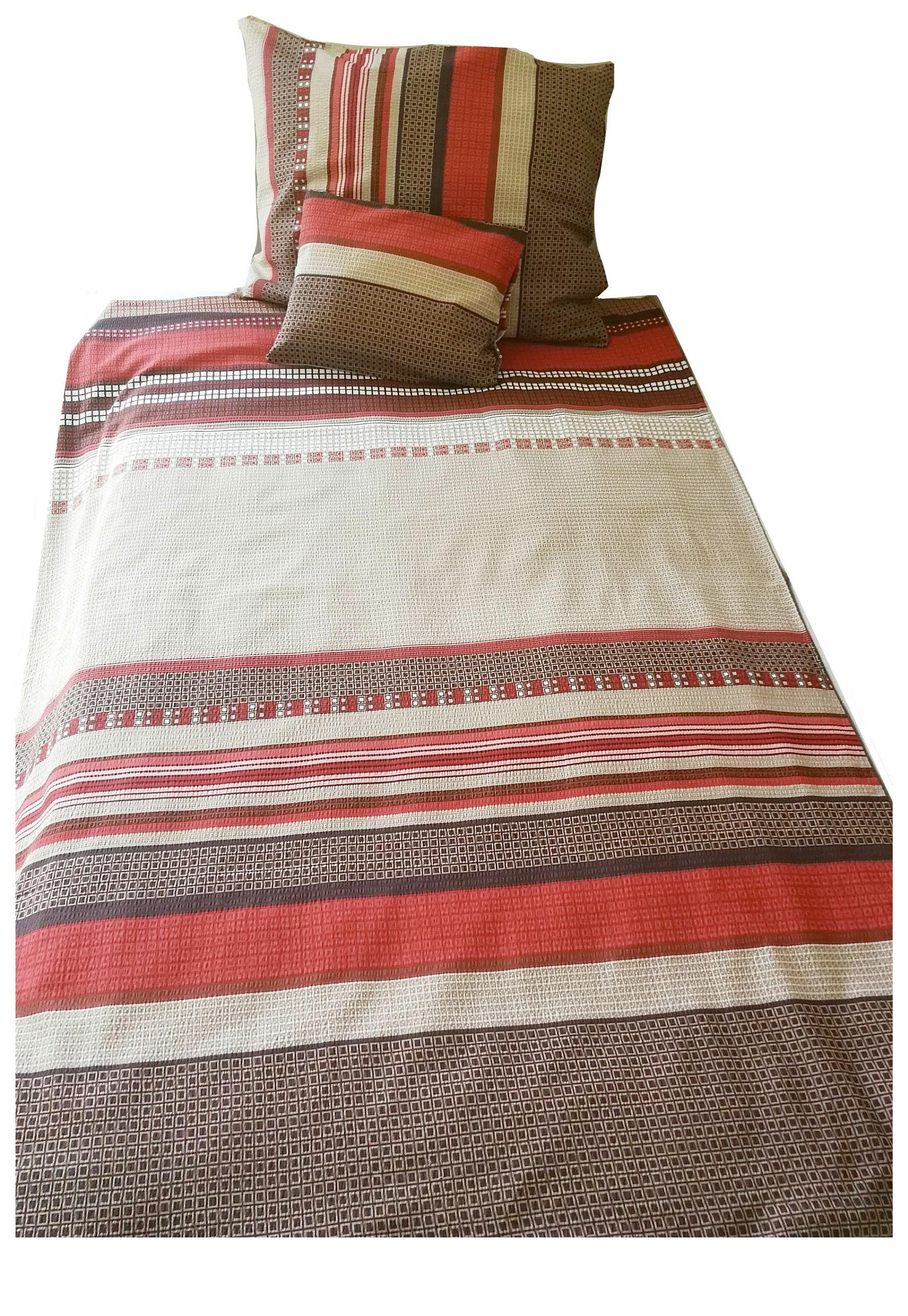 ÁGYNEMŰHUZAT-GARNITÚRA  - színes, Basics, textil (140/200cm)
